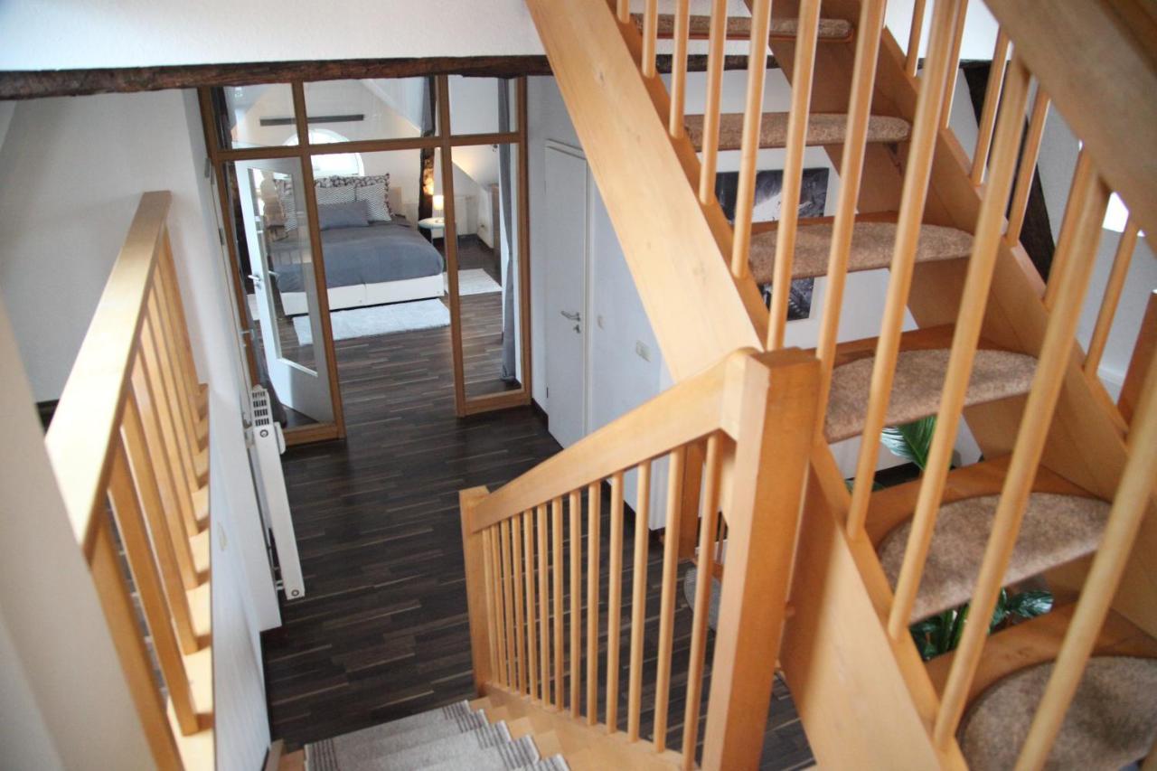 Wunderschoene Dachgeschoss - Maisonette Rostock Esterno foto